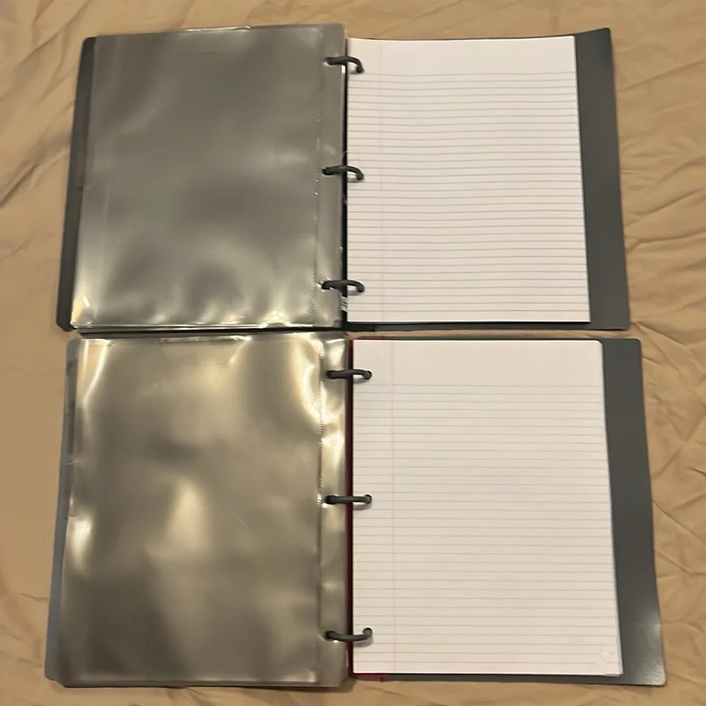 2- Five Star flex 1 inch Hybrid Notebinder
